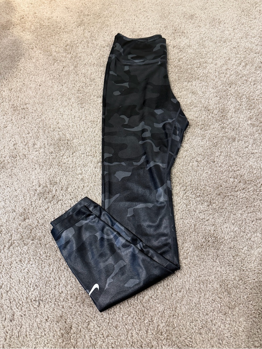 Nike Camo Leggings, Small